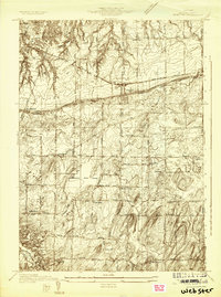 preview thumbnail of historical topo map of Monroe County, NY in 1932