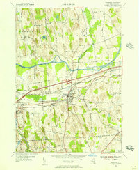 Download a high-resolution, GPS-compatible USGS topo map for Weedsport, NY (1970 edition)