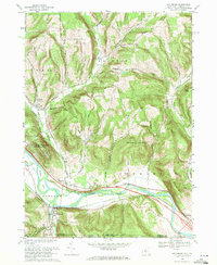 Download a high-resolution, GPS-compatible USGS topo map for Wellsburg, NY (1984 edition)