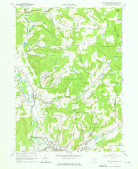 Download a high-resolution, GPS-compatible USGS topo map for Wellsville North, NY (1976 edition)