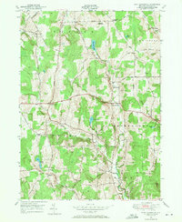 Download a high-resolution, GPS-compatible USGS topo map for West Bainbridge, NY (1971 edition)