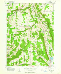 Download a high-resolution, GPS-compatible USGS topo map for West Danby, NY (1962 edition)