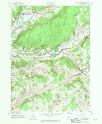 preview thumbnail of historical topo map of Delaware County, NY in 1943