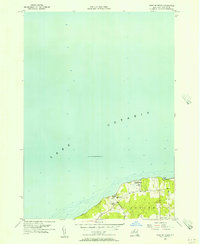 preview thumbnail of historical topo map of Oswego County, NY in 1955