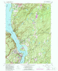 preview thumbnail of historical topo map of West Point, NY in 1957