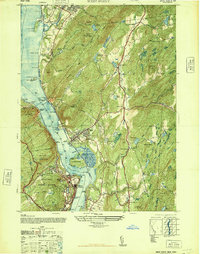 preview thumbnail of historical topo map of West Point, NY in 1947