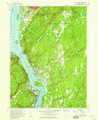 preview thumbnail of historical topo map of West Point, NY in 1957
