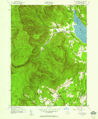 Download a high-resolution, GPS-compatible USGS topo map for West Shokan, NY (1960 edition)
