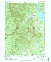 preview thumbnail of historical topo map of Ulster County, NY in 1969