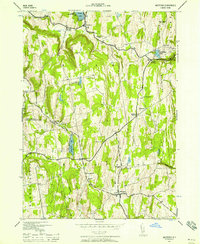 Download a high-resolution, GPS-compatible USGS topo map for Westerlo, NY (1958 edition)