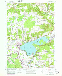 Download a high-resolution, GPS-compatible USGS topo map for Westernville, NY (1978 edition)