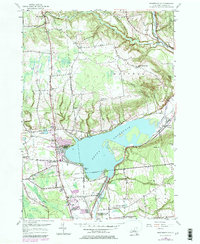 Download a high-resolution, GPS-compatible USGS topo map for Westernville, NY (1984 edition)