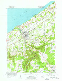 Download a high-resolution, GPS-compatible USGS topo map for Westfield, NY (1963 edition)