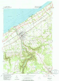Download a high-resolution, GPS-compatible USGS topo map for Westfield, NY (1985 edition)