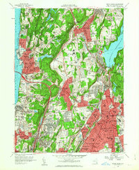 Download a high-resolution, GPS-compatible USGS topo map for White Plains, NY (1963 edition)