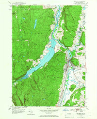 Download a high-resolution, GPS-compatible USGS topo map for Whitehall, NY (1966 edition)