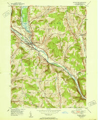 Download a high-resolution, GPS-compatible USGS topo map for Whitney Point, NY (1951 edition)