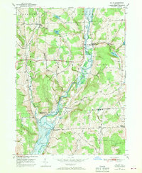 preview thumbnail of historical topo map of Cortland County, NY in 1949