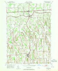 Download a high-resolution, GPS-compatible USGS topo map for Williamson, NY (1953 edition)