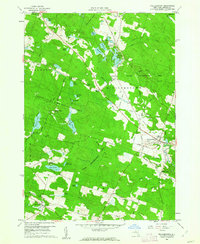 preview thumbnail of historical topo map of Oswego County, NY in 1960