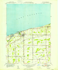 preview thumbnail of historical topo map of Niagara County, NY in 1949