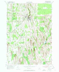 Download a high-resolution, GPS-compatible USGS topo map for Wolcott, NY (1955 edition)