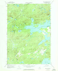 preview thumbnail of historical topo map of Hamilton County, NY in 1968