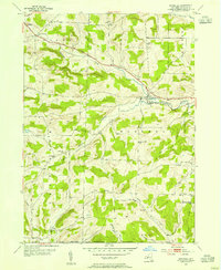 Download a high-resolution, GPS-compatible USGS topo map for Woodhull, NY (1967 edition)