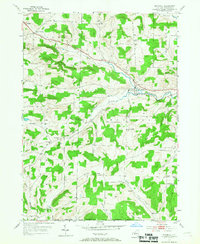 Download a high-resolution, GPS-compatible USGS topo map for Woodhull, NY (1954 edition)