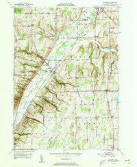 Download a high-resolution, GPS-compatible USGS topo map for Wyoming, NY (1951 edition)