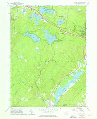 Download a high-resolution, GPS-compatible USGS topo map for Yankee Lake, NY (1968 edition)