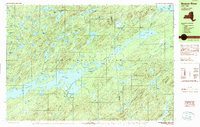 Download a high-resolution, GPS-compatible USGS topo map for Beavers River, NY (1989 edition)