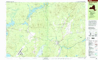 Download a high-resolution, GPS-compatible USGS topo map for Bloomingdale, NY (2001 edition)