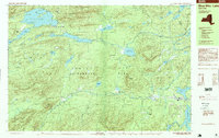 preview thumbnail of historical topo map of Hamilton County, NY in 1997