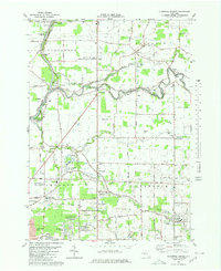Download a high-resolution, GPS-compatible USGS topo map for Clarence Center, NY (1980 edition)