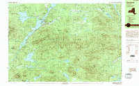 preview thumbnail of historical topo map of Hamilton County, NY in 1989