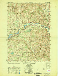 Download a high-resolution, GPS-compatible USGS topo map for Eagle Bridge, NY (1951 edition)