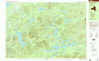 preview thumbnail of historical topo map of Hamilton County, NY in 1997