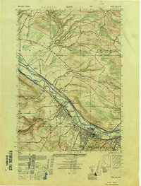 Download a high-resolution, GPS-compatible USGS topo map for Ilion, NY (1949 edition)