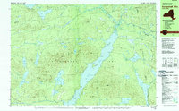 preview thumbnail of historical topo map of Hamilton County, NY in 1979