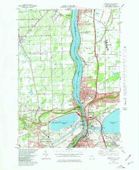 Download a high-resolution, GPS-compatible USGS topo map for Lewiston, NY (1981 edition)
