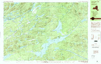 Download a high-resolution, GPS-compatible USGS topo map for Little Tupper Lake, NY (1990 edition)