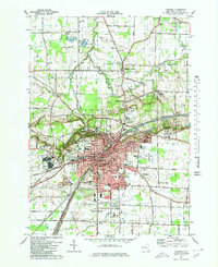 preview thumbnail of historical topo map of Lockport, NY in 1980