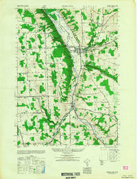 preview thumbnail of historical topo map of Cayuga County, NY in 1949