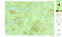 preview thumbnail of historical topo map of Essex County, NY in 1989