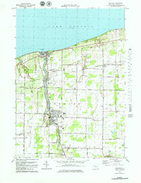 preview thumbnail of historical topo map of Niagara County, NY in 1978