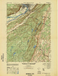 Download a high-resolution, GPS-compatible USGS topo map for Port Jervis South, NY (1949 edition)