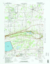 Download a high-resolution, GPS-compatible USGS topo map for Ransomville, NY (1980 edition)