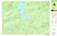 Download a high-resolution, GPS-compatible USGS topo map for Raquette Lake, NY (1989 edition)