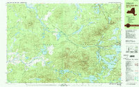 Download a high-resolution, GPS-compatible USGS topo map for Saint Regis Mtn, NY (1979 edition)